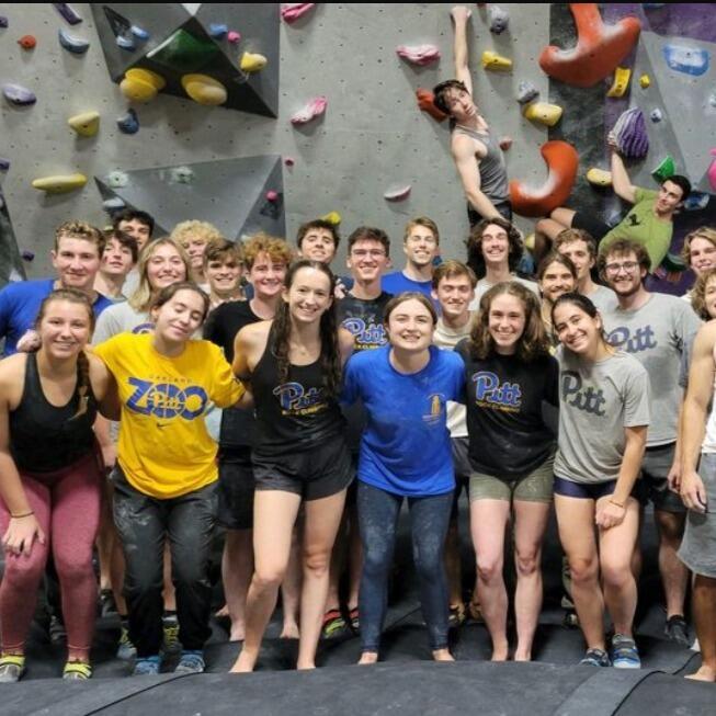 Climbing Team at Pitt Pitt Day of Giving
