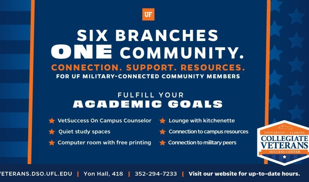 Collegiate Veterans Success Center Gator Nation Giving Day