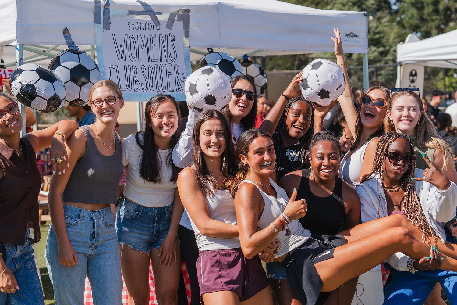 The Stanford women’s club soccer team
